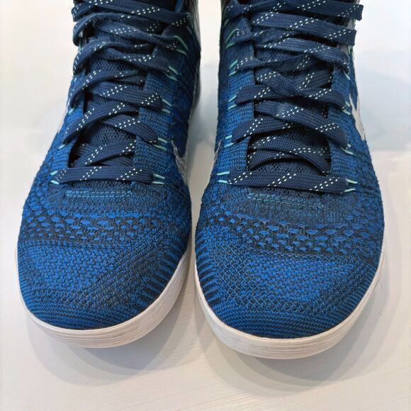 Nike Kobe Bryant 9 Elite Legacy Brave Blue Basketball Shoes Sneakers US Size 7.5 - Picture 8 of 14